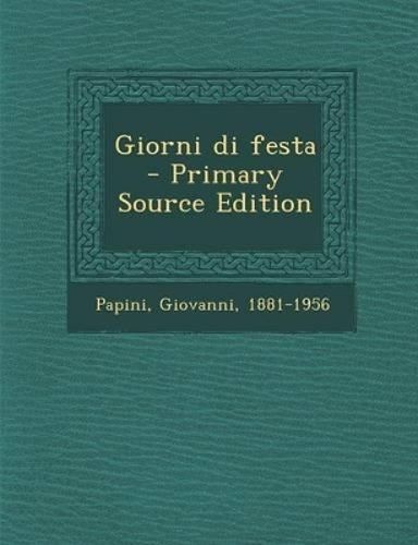 Cover image for Giorni di festa
