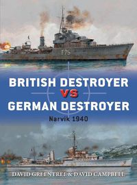 Cover image for British Destroyer vs German Destroyer: Narvik 1940