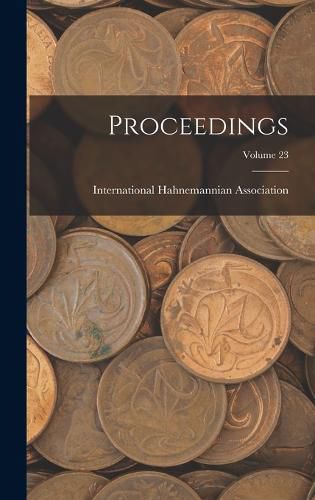 Cover image for Proceedings; Volume 23