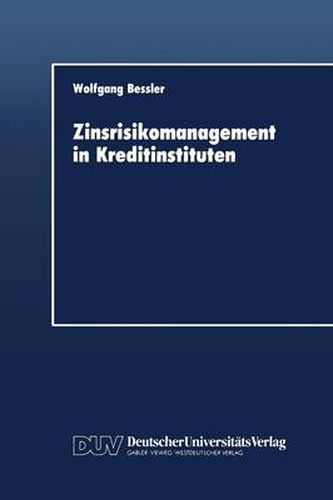 Cover image for Zinsrisikomanagement in Kreditinstituten