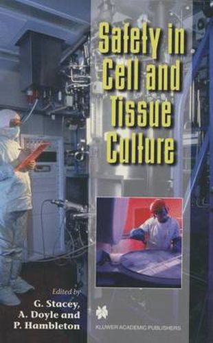 Cover image for Safety in Cell and Tissue Culture