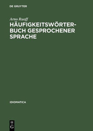 Haufigkeitswoerterbuch gesprochener Sprache