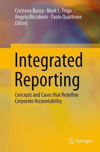 Cover image for Integrated Reporting: Concepts and Cases that Redefine Corporate Accountability