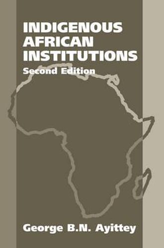 Cover image for Indigenous African Institutions: 2nd Edition