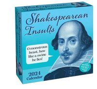 Cover image for Shakespearean Insults 2024 Day-to-Day Calendar
