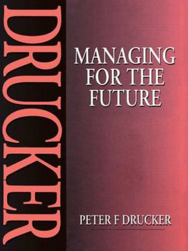 Cover image for Managing for the Future