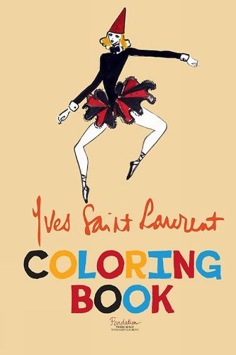 Cover image for Yves Saint Laurent Coloring Book