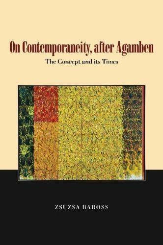 On Contemporaneity, after Agamben: The Concept and its Times