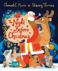 Cover image for The Night Before Christmas, illustrated by Stacey Thomas