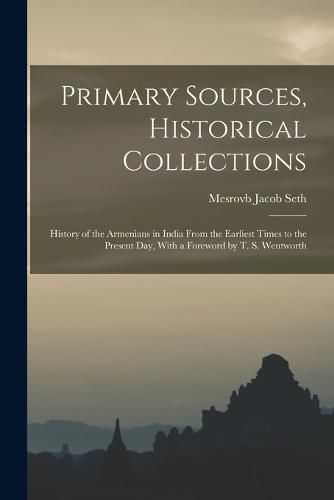 Cover image for Primary Sources, Historical Collections