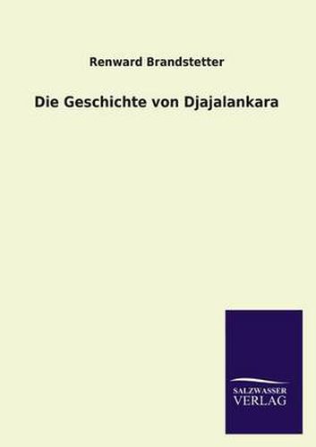 Cover image for Die Geschichte von Djajalankara