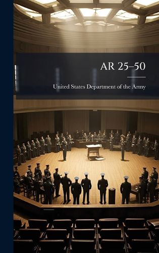Cover image for AR 25a"50