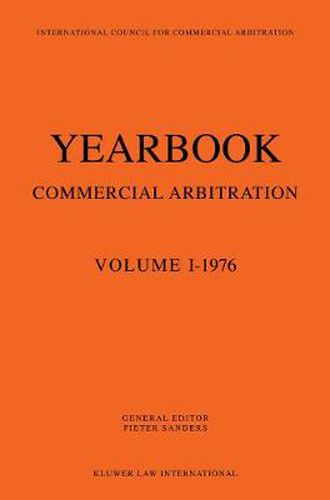 Cover image for Yearbook Commercial Arbitration