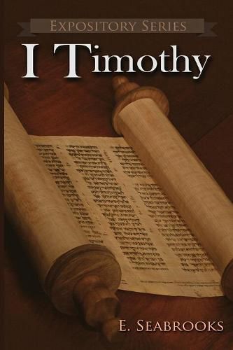 Cover image for I Timothy: A Literary Commentary on Paul the Apostle's First Letter to Timothy