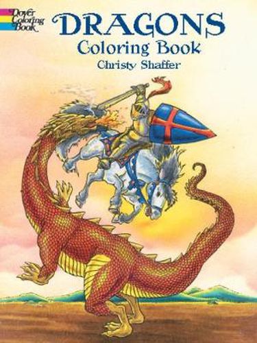 Cover image for Dragons Coloring Book