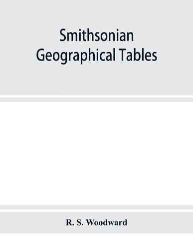 Cover image for Smithsonian geographical tables