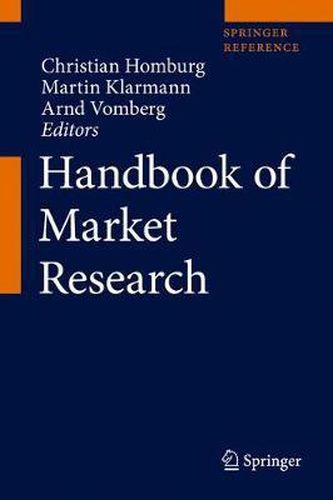 Cover image for Handbook of Market Research