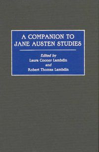Cover image for A Companion to Jane Austen Studies