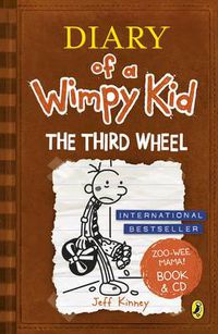 Cover image for Diary of a Wimpy Kid: The Third Wheel book & CD