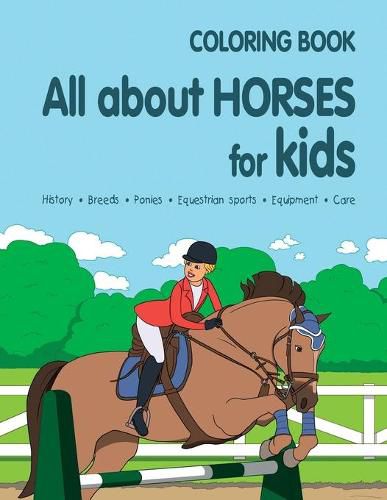 Cover image for All about Horses for Kids