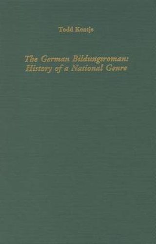Cover image for The German Bildungsroman: History of a Genre