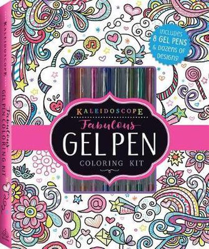Cover image for Kaleidoscope: Fabulous Gel Pen Coloring Kit