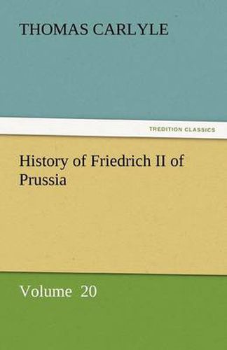 Cover image for History of Friedrich II of Prussia