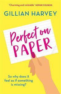 Cover image for Perfect on Paper: The heartwarming and relatable read to escape with this year!