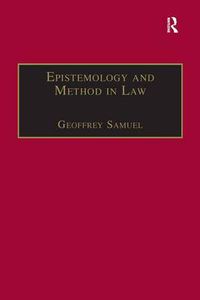 Cover image for Epistemology and Method in Law