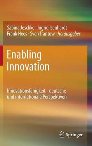 Cover image for Enabling Innovation: Innovationsfahigkeit - Deutsche Und Internationale Perspektiven