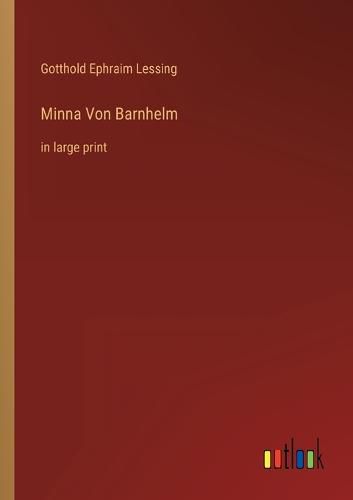 Cover image for Minna Von Barnhelm