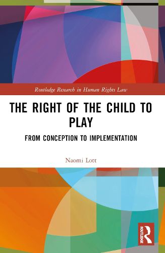 Cover image for The Right of the Child to Play