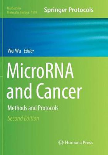 Cover image for MicroRNA and Cancer: Methods and Protocols