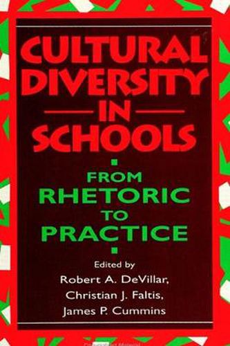 Cover image for Cultural Diversity in Schools: From Rhetoric to Practice