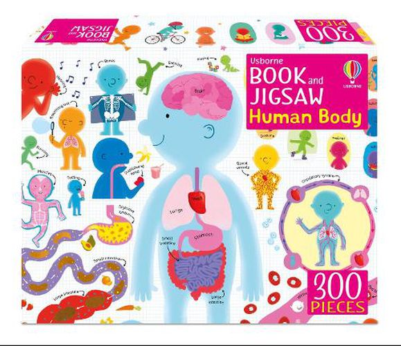 Cover image for Usborne Book and Jigsaw Human Body