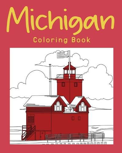 Cover image for Michigan Coloring Book