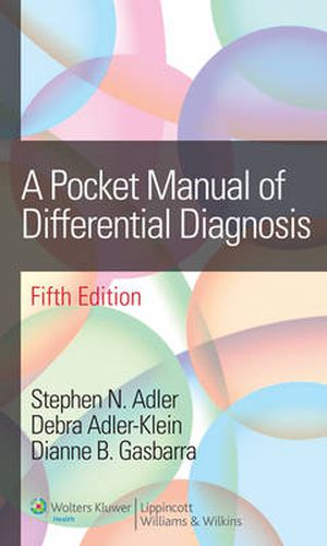 Cover image for A Pocket Manual of Differential Diagnosis