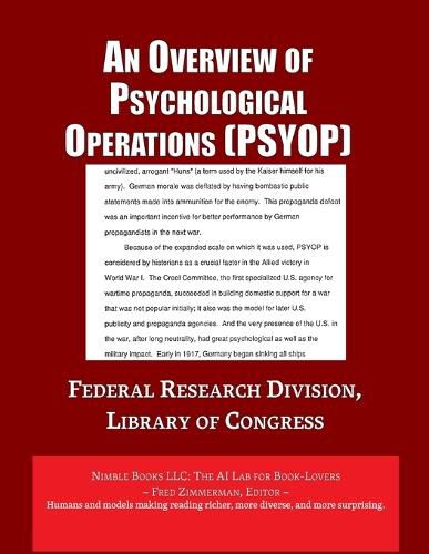 Analysis of Psychological Operations (PSYOP)