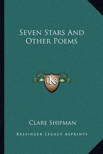 Cover image for Seven Stars and Other Poems