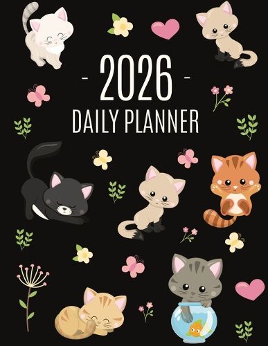 Cover image for Cats Daily Planner 2026