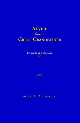 Cover image for Advice from a Great-Grandfather