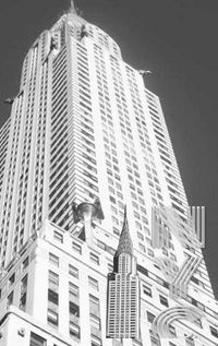 Cover image for Chrysler building NYC themed creative blank journal.