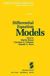 Cover image for Differential Equation Models