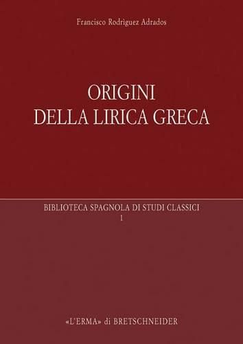 Origini Della Lirica Greca