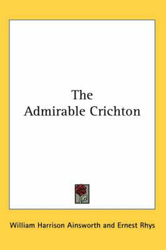 Cover image for The Admirable Crichton