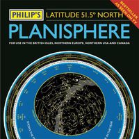 Cover image for Philip's Planisphere (Latitude 51.5 North): For use in Britain and Ireland, Northern Europe, Northern USA and Canada