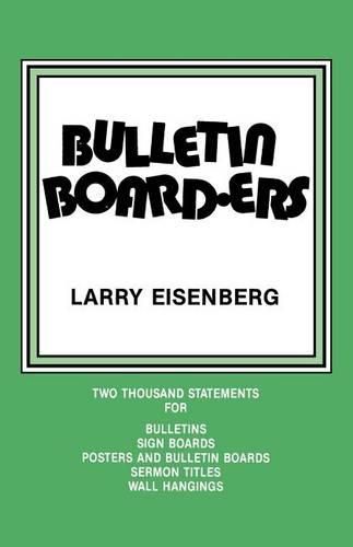 Cover image for Bulletin Boarders