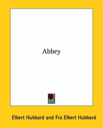 Cover image for Abbey