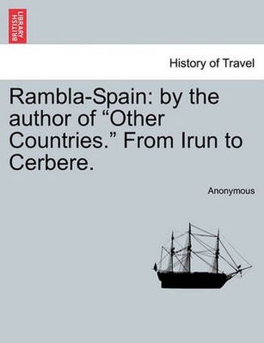 Cover image for Rambla-Spain: By the Author of  Other Countries.  from Irun to Cerbere.
