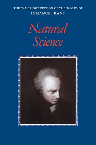 Cover image for Kant: Natural Science